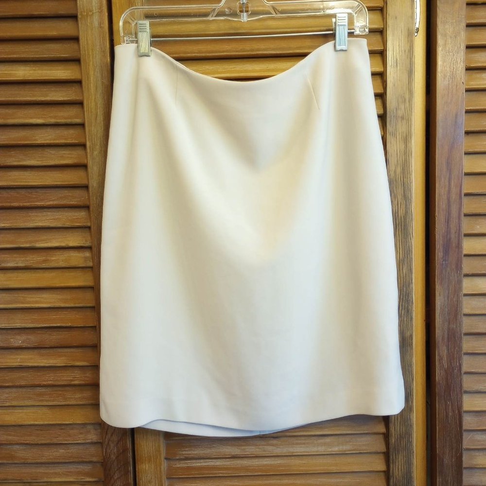 Beige pencil skirt by Caslon for Nortstrom, size 14